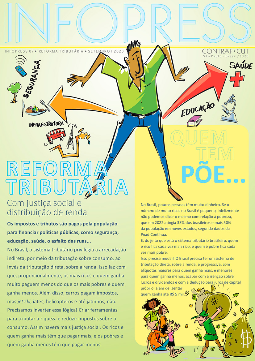 Boletim motiva debate sobre reforma tributária