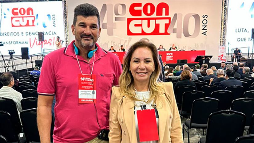 Diretores do SEEBCG-MS representam categoria bancária no 14º Concut