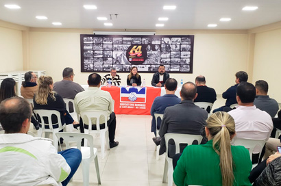 SEEBCG-MS define delegados que participaram de congressos da CUT