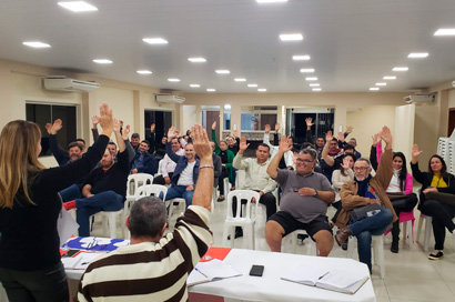 SEEBCG-MS define delegados que participaram de congressos da CUT