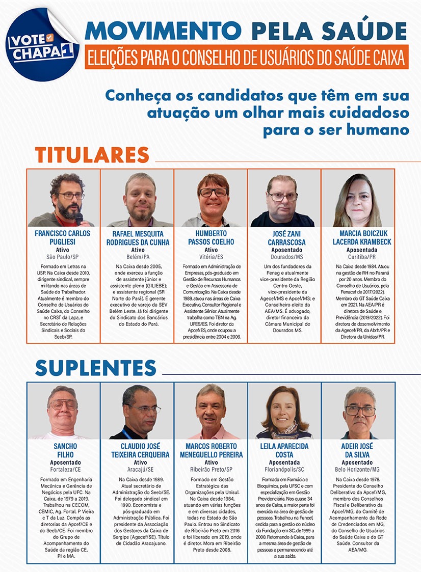 eleição saúde caixa