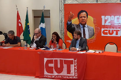 Diretores do SEEBCG-MS participam do 12º CECUT/MS 