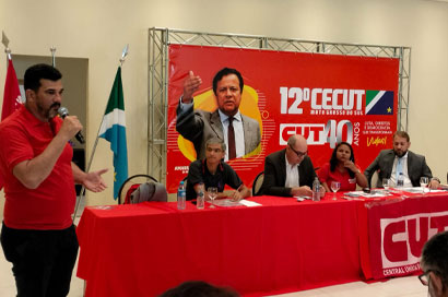 Diretores do SEEBCG-MS participam do 12º CECUT/MS 