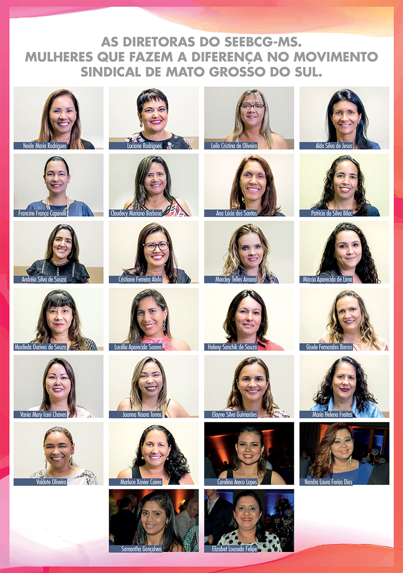 Diretoras do SEEBCG-MS