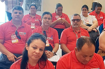 Diretores do SEEBCG-MS participam do 12º CECUT/MS 